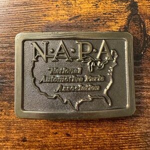 Vintage NAPA National Automotive Parts Association Limited Edition Belt Buckle
